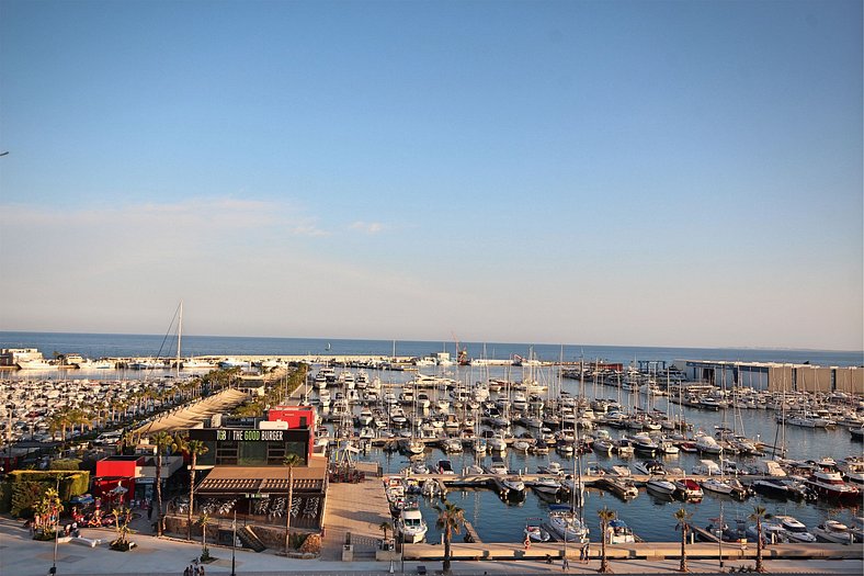 Semesterbostad på stranden i Santa Pola för en avkopplande s