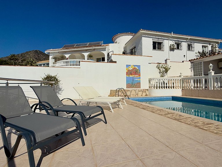 Villa con piscina privada en Benalmádena - Solrentspain