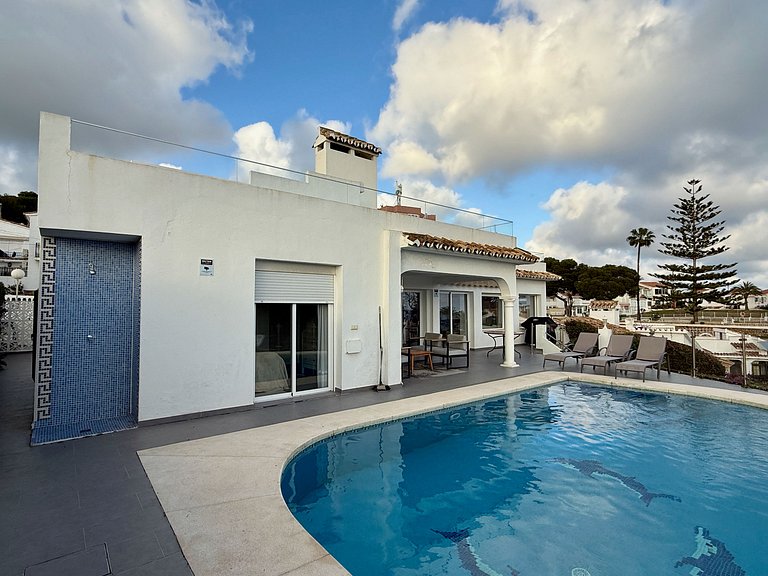 Villa Ibiza i La Cala de Mijas - Semesterhus